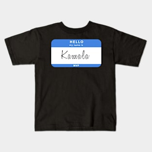 Hello My Name Is Kamala Harris Kids T-Shirt